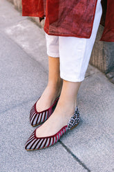 Ballerinas Ágata Rubino (incluye plantilla de lana y piel)