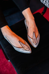 Ballerinas Zurbarán Plata