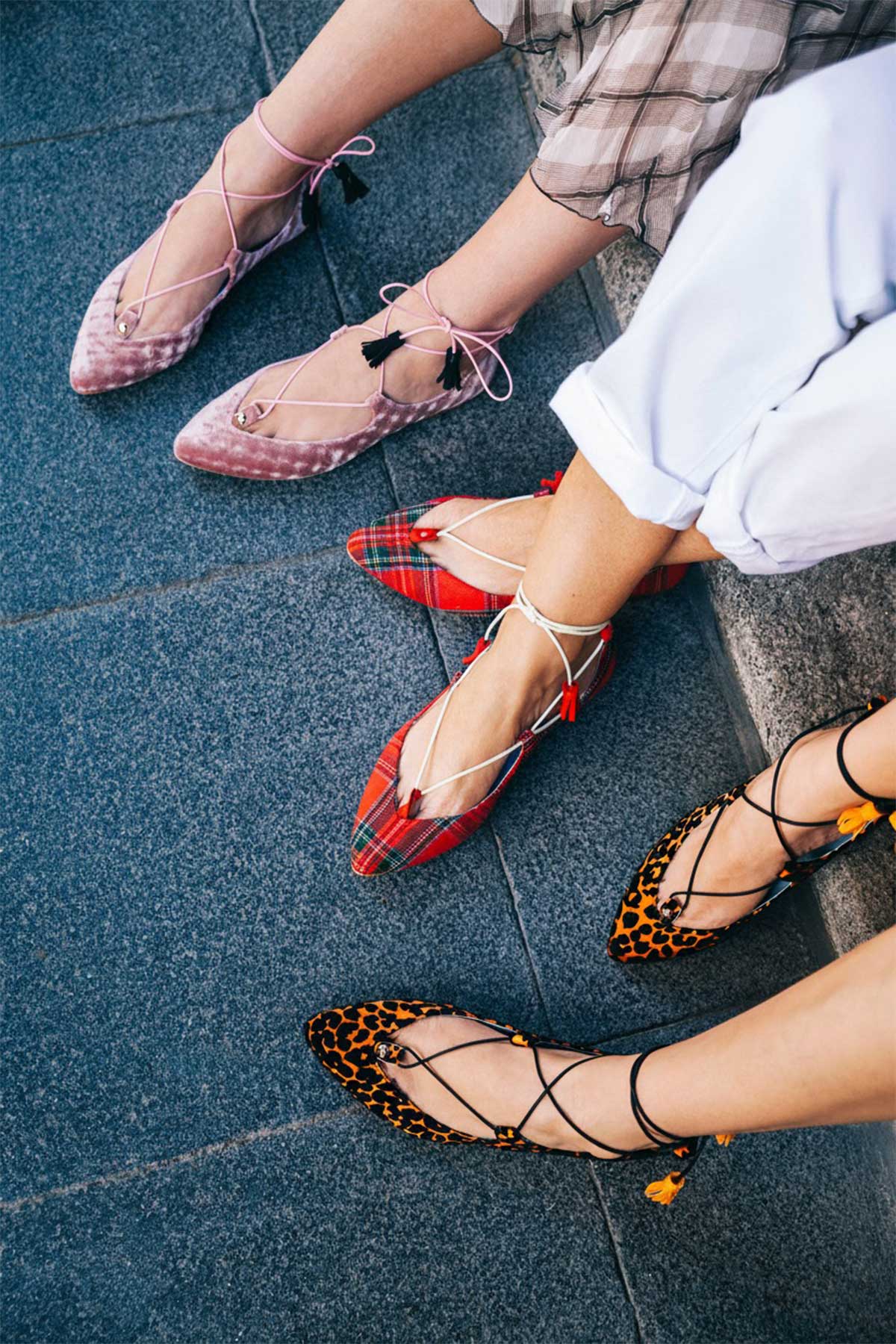 Ballerinas Londres Pink (plantilla extra)