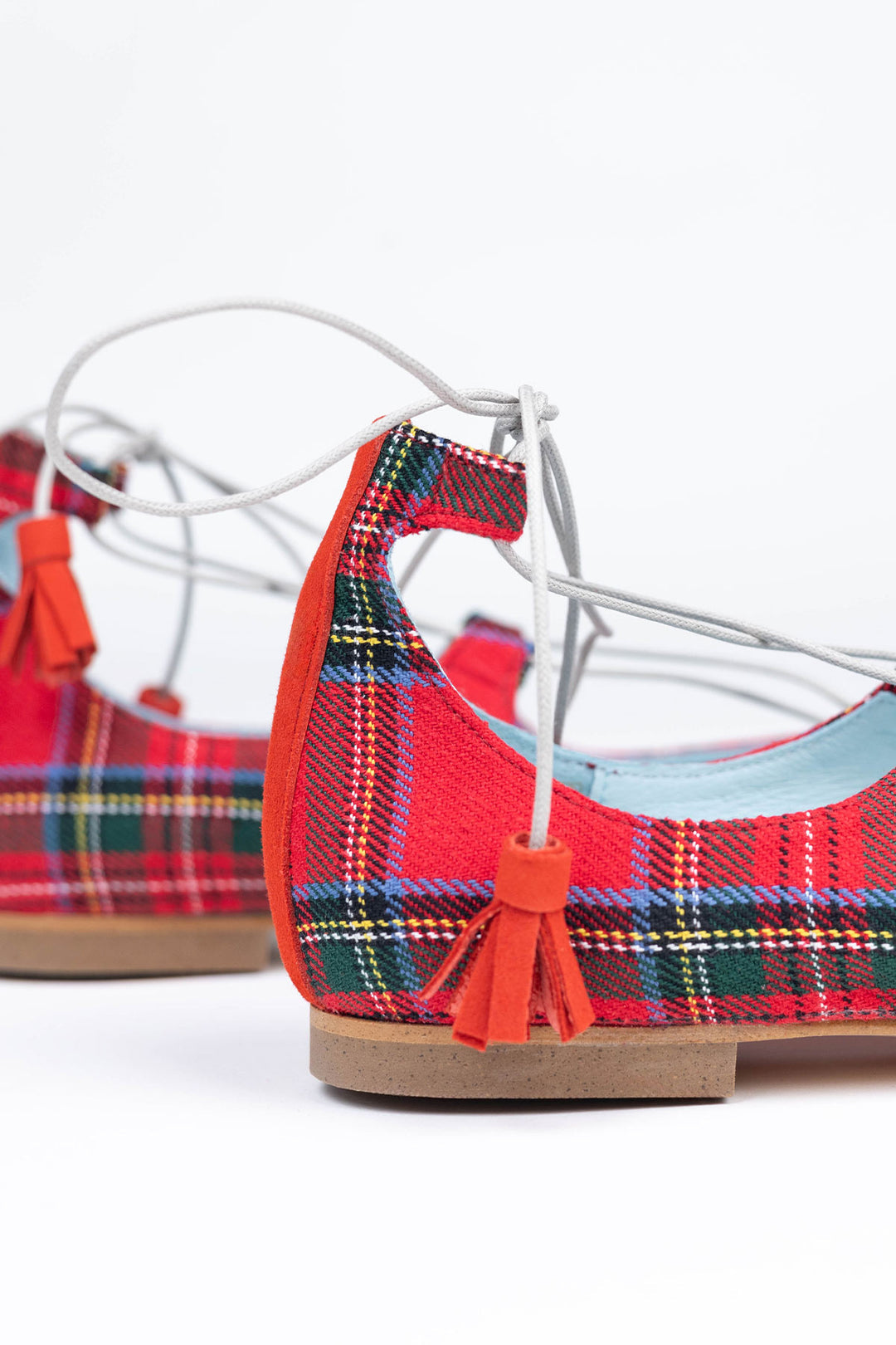 Ballerinas Londres Tartán (plantilla extra)