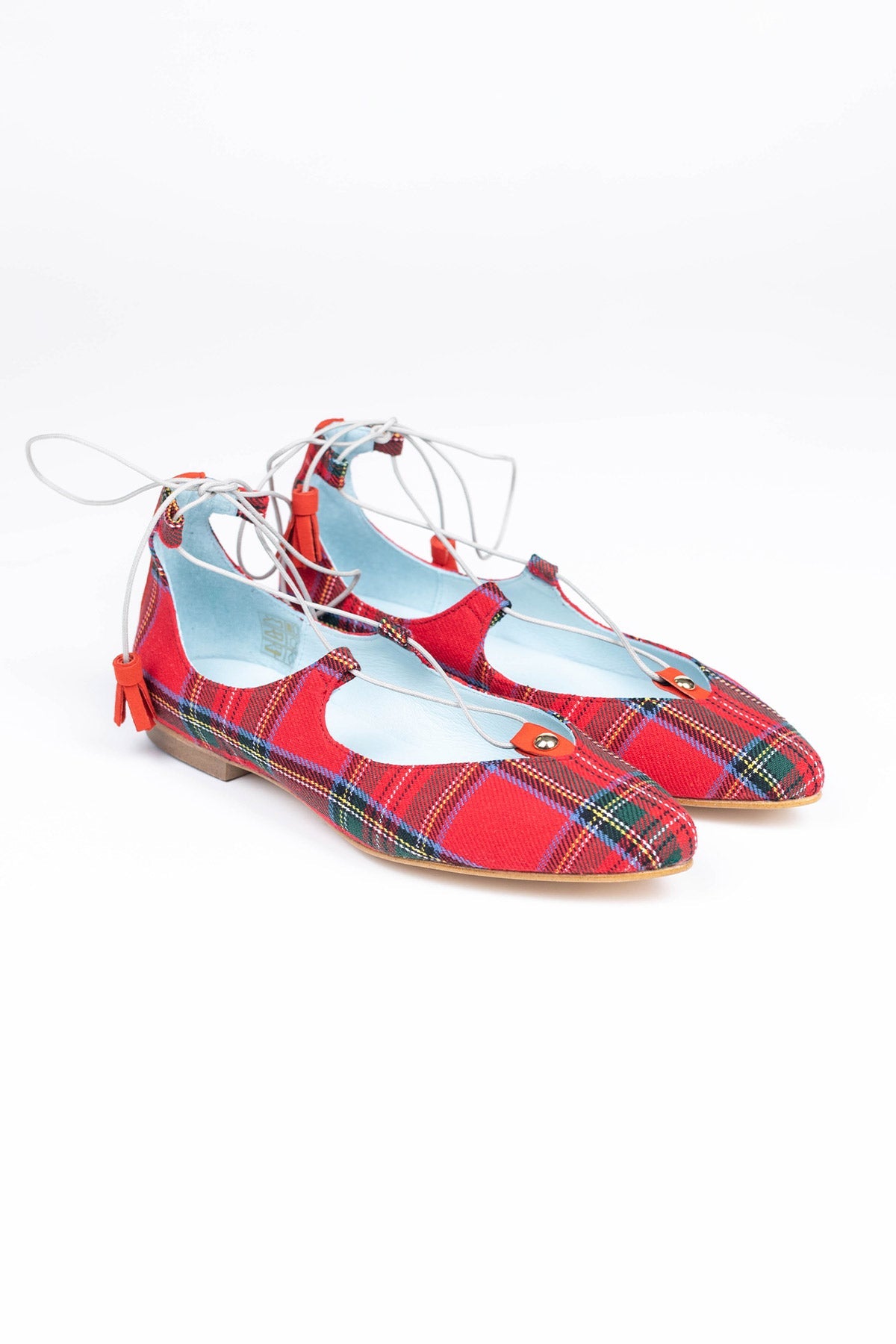 Ballerinas Londres Tartán (plantilla extra)
