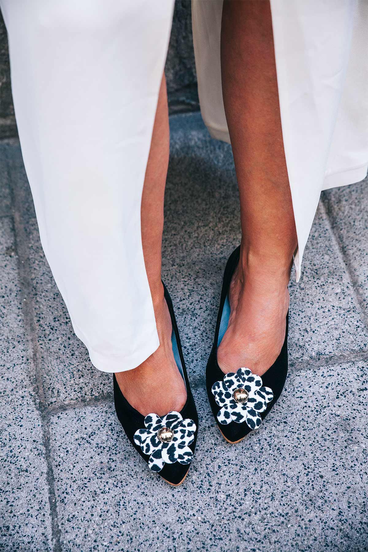 Ballerinas Milán Black (plantilla extra)