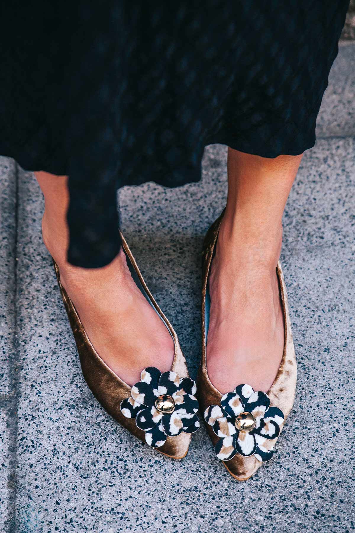 Ballerinas Milán Print (Plantilla extra)