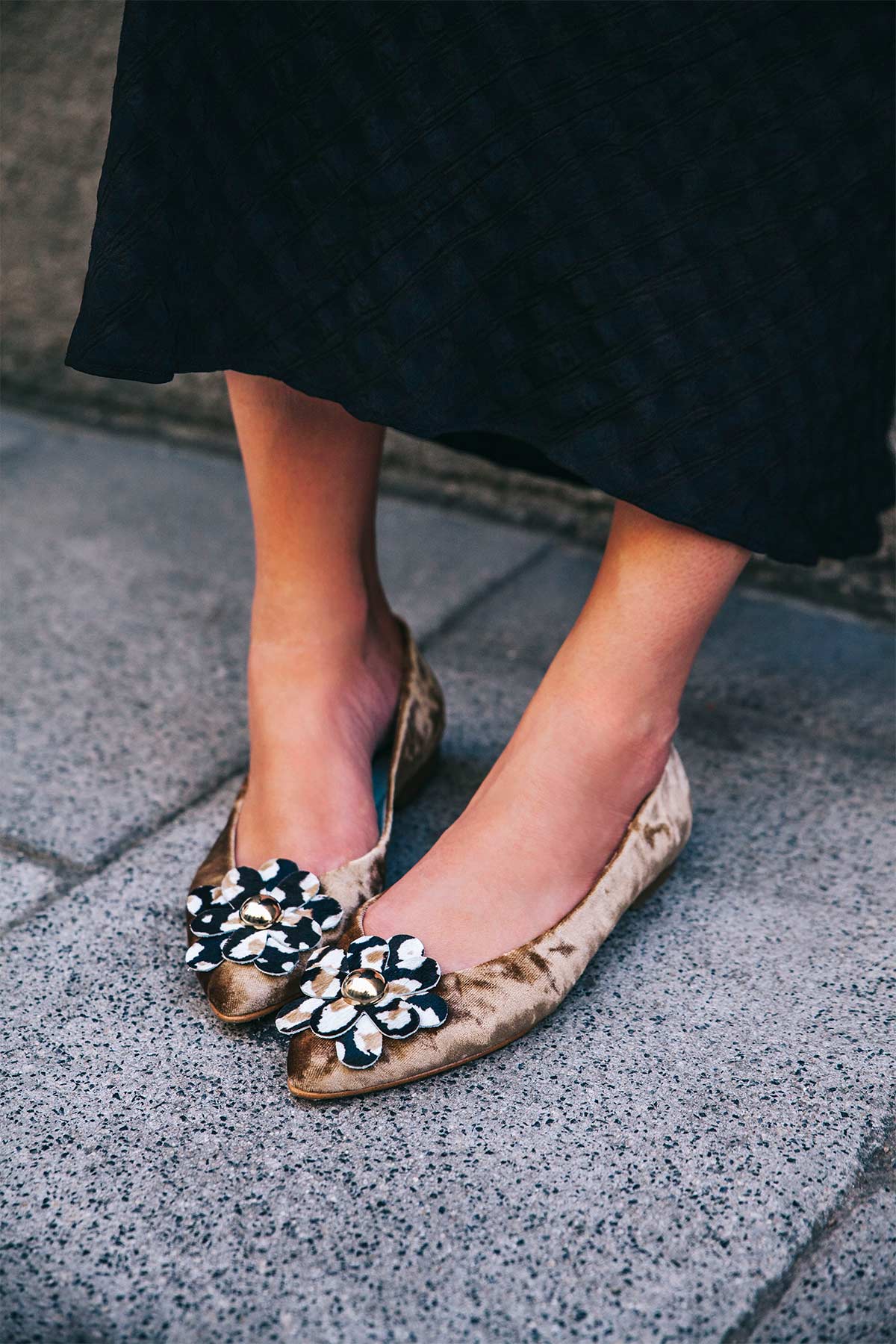 Ballerinas Milán Print (Plantilla extra)