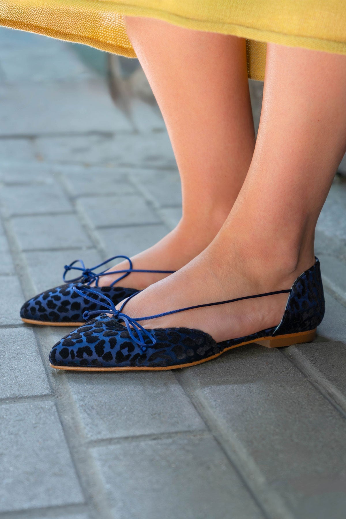 Bailarina París Navy (plantilla extra)