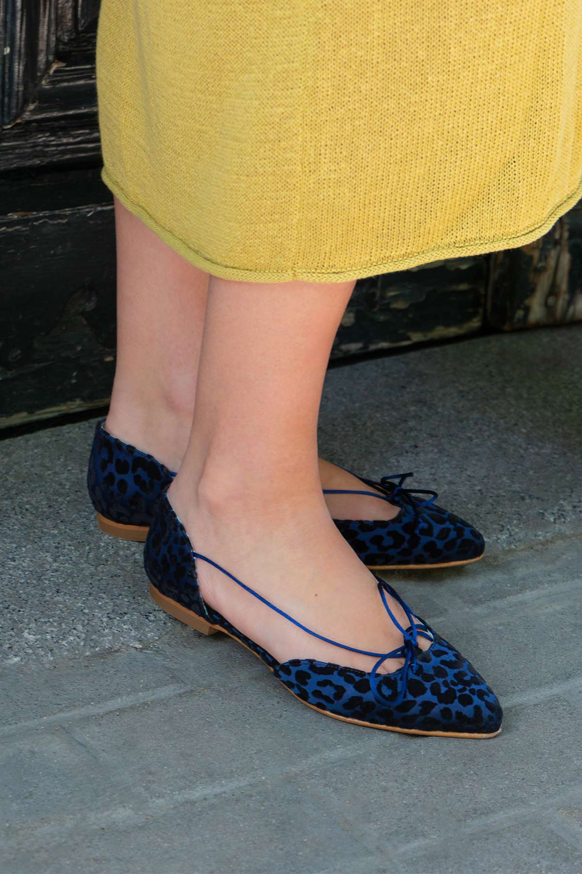 Bailarina París Navy (plantilla extra)