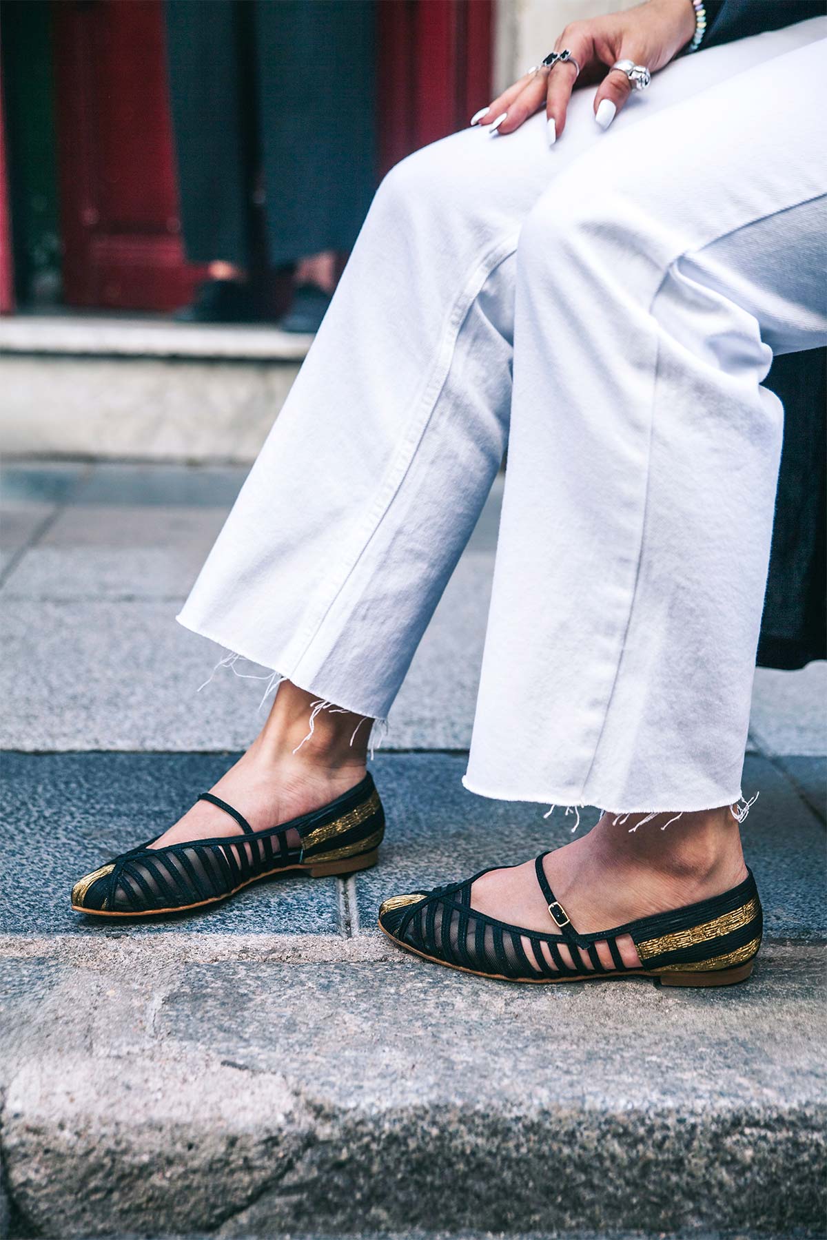 Bailarina Roma Black (plantilla extra)