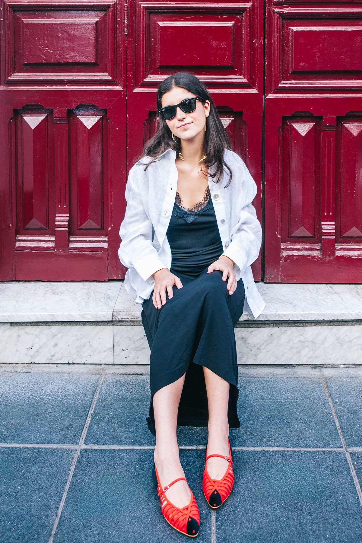 Bailarina Roma Rojo (plantilla extra)