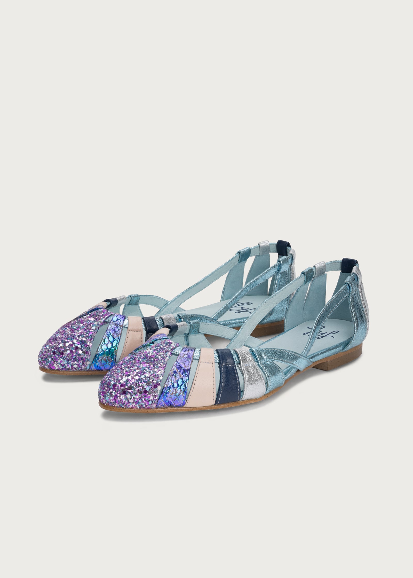 Bailarinas Flor de Cerezo Navy