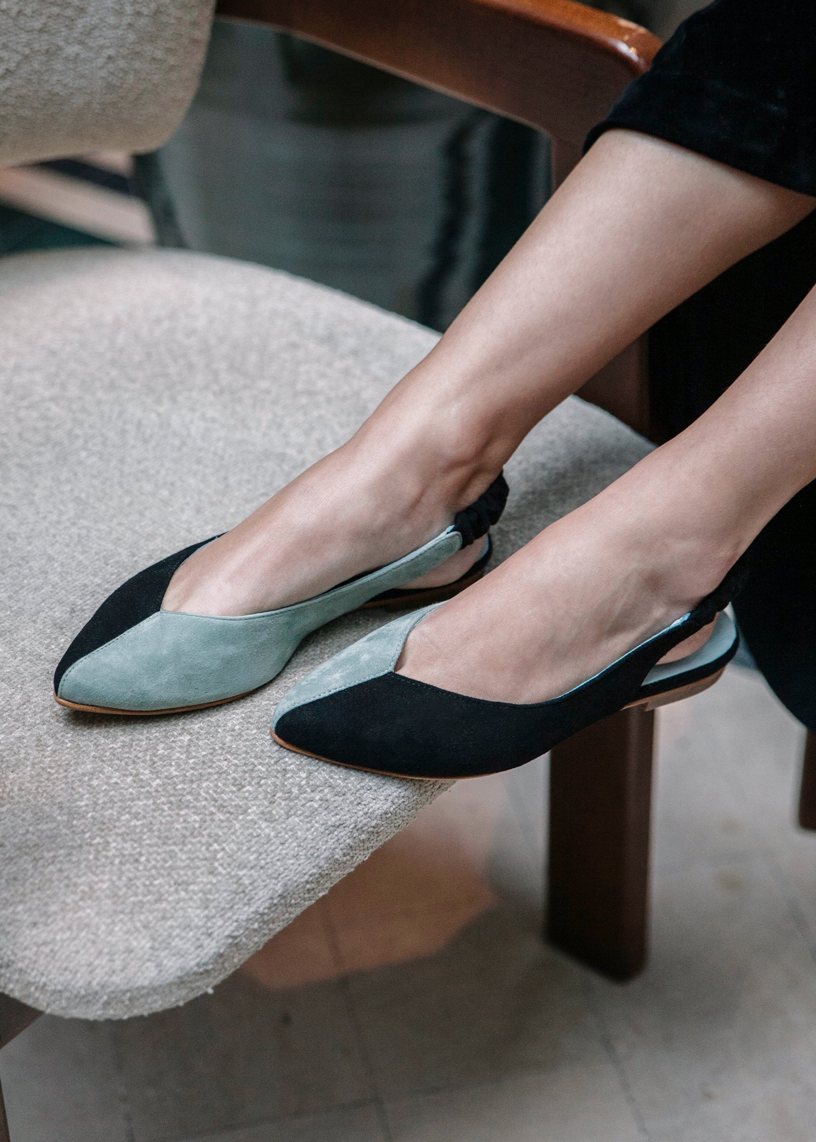 Ballerinas Lotus Black