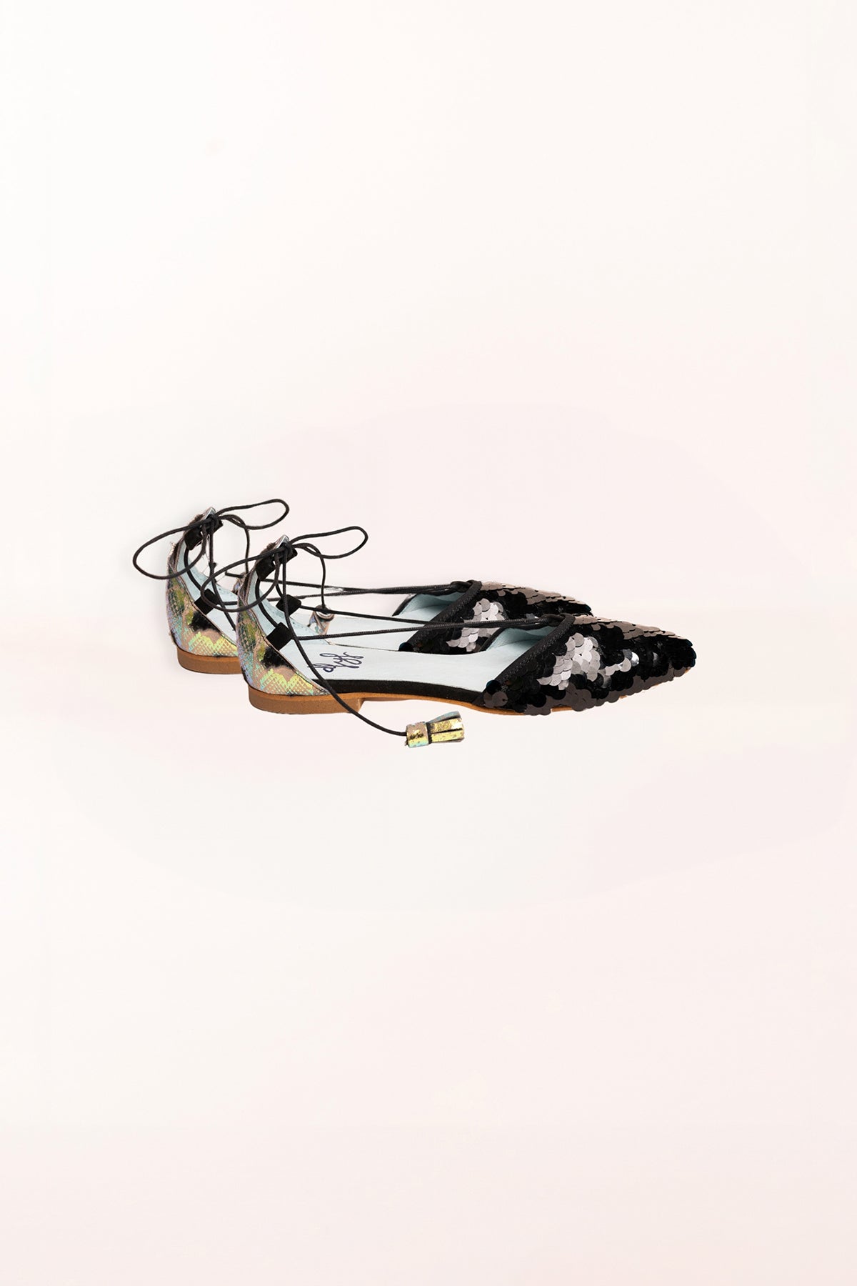 Ballerinas Greco Turquesa