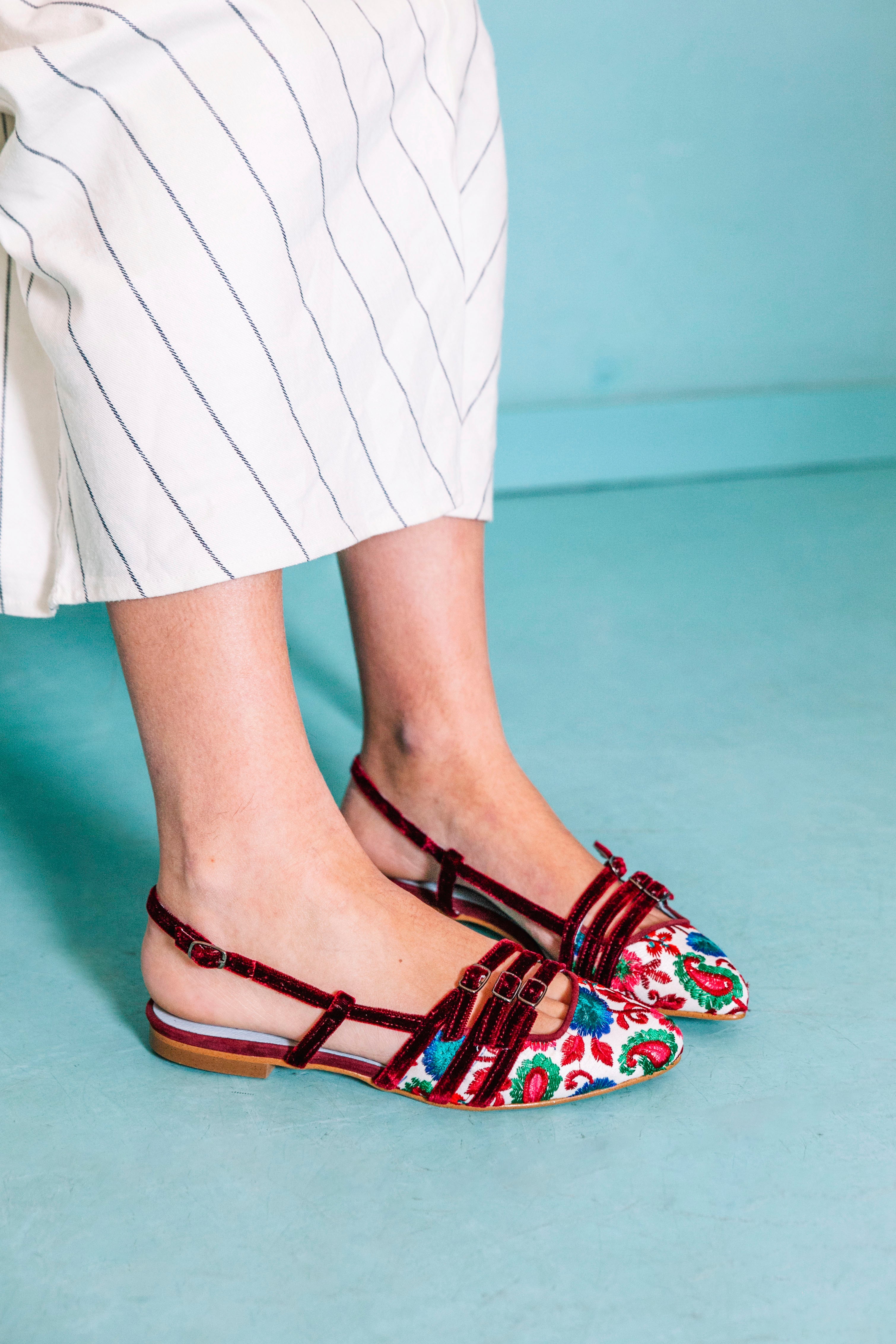 Ballerinas Monet  Granate