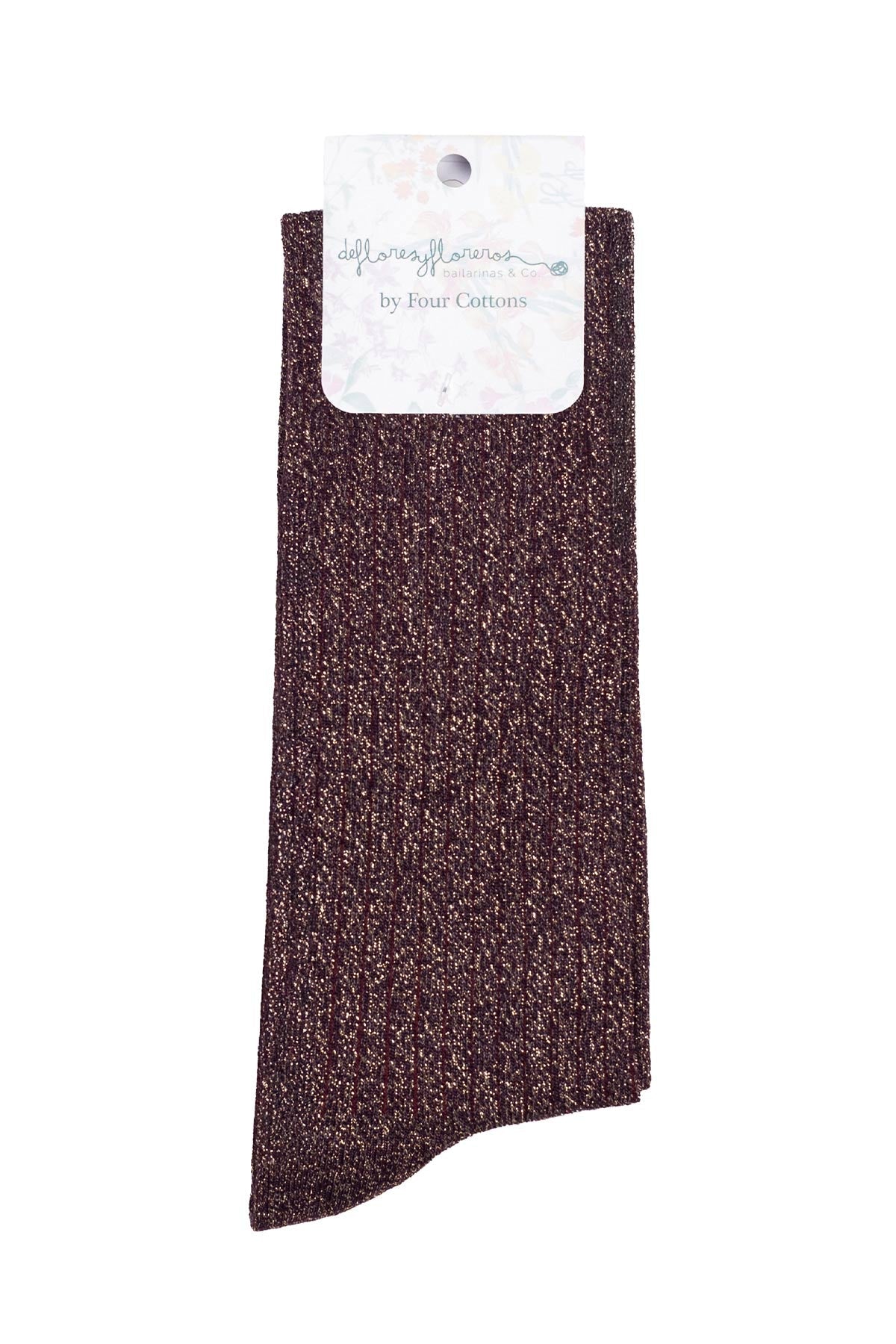 Calcetines Black Glitter